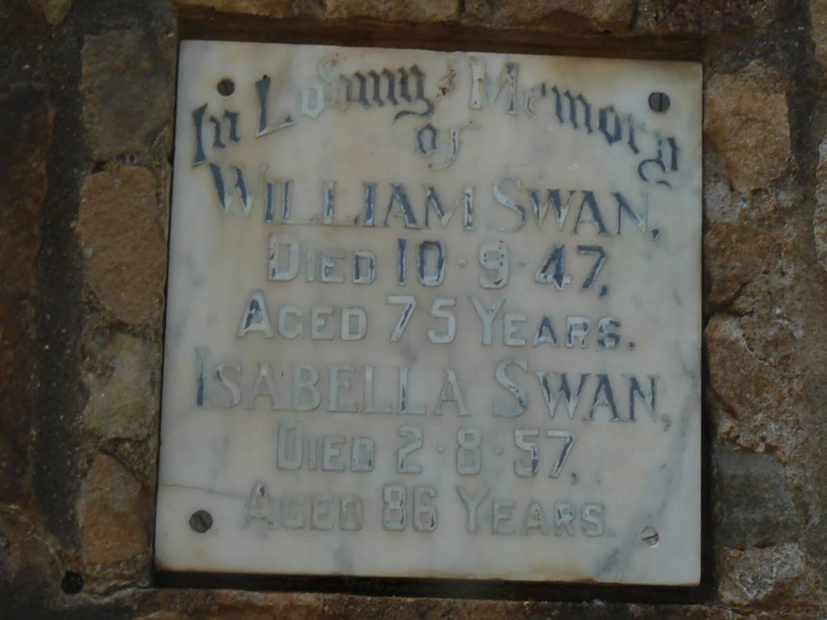 SWAN William -1947 &amp; Isabella -1957