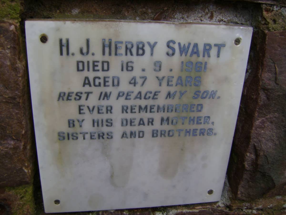 SWART H.J. -1961