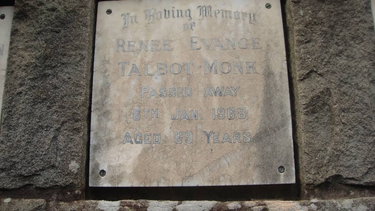 TALBOT-MONK Renee Evange -1968