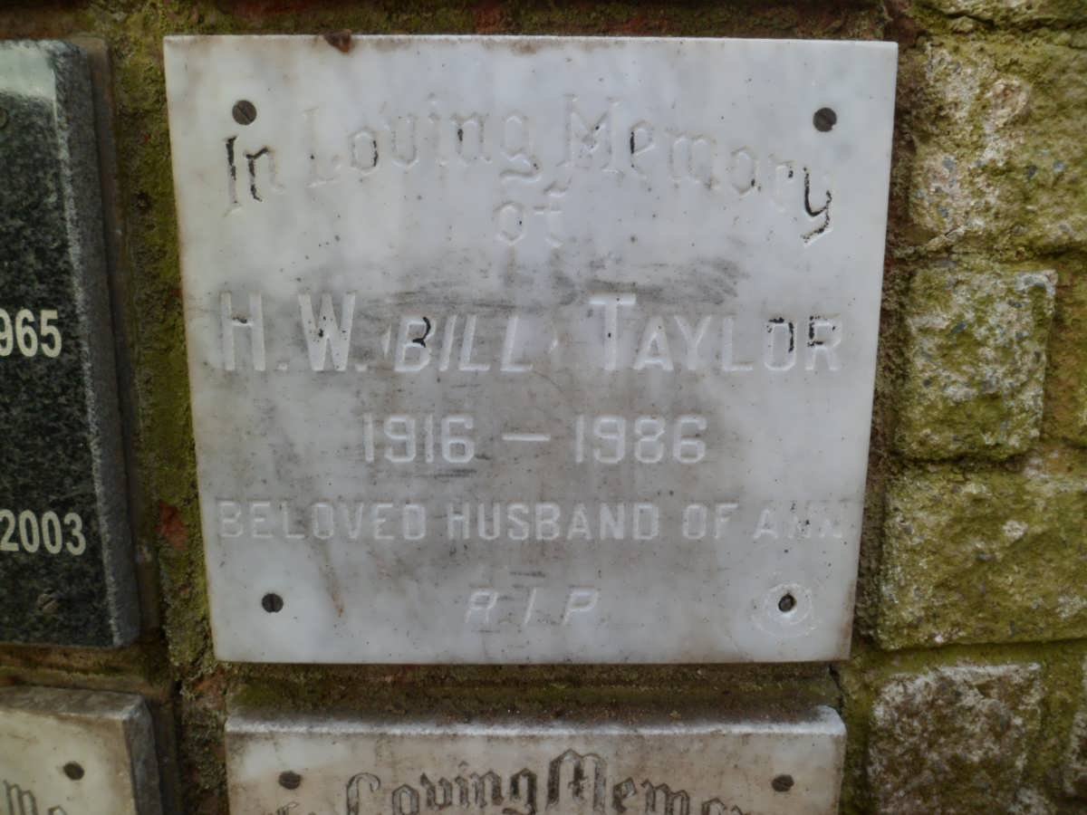 TAYLOR H.W. 1916-1986