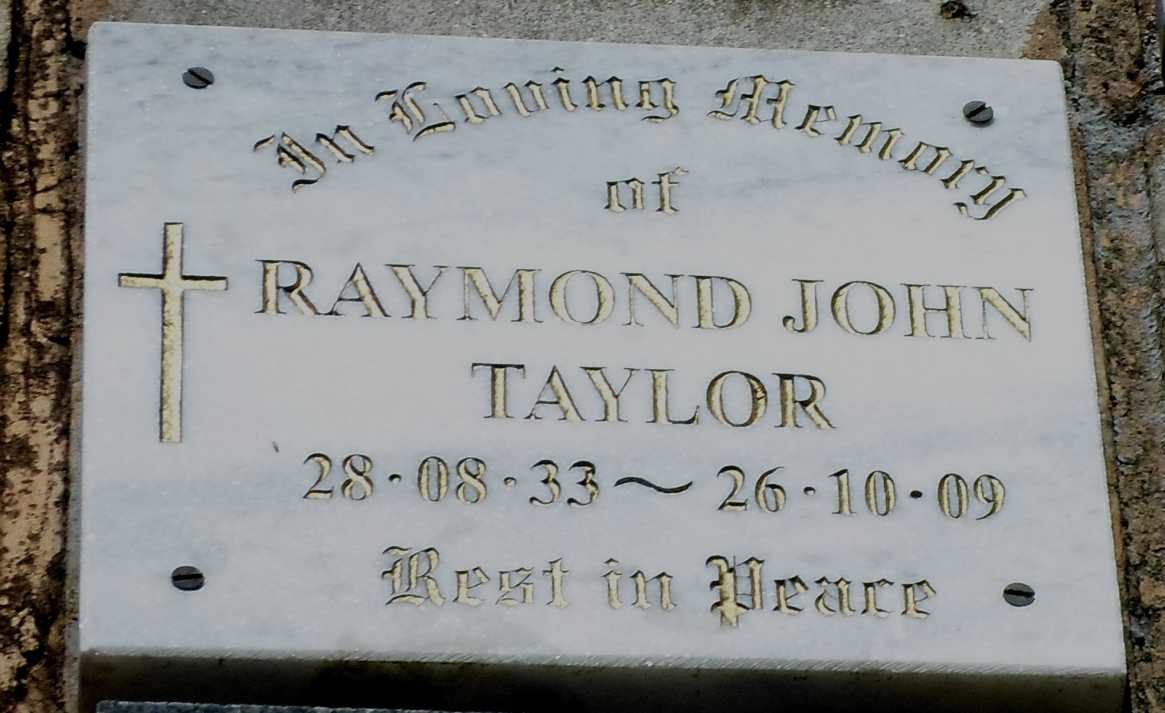 TAYLOR Raymond John 1933-2009