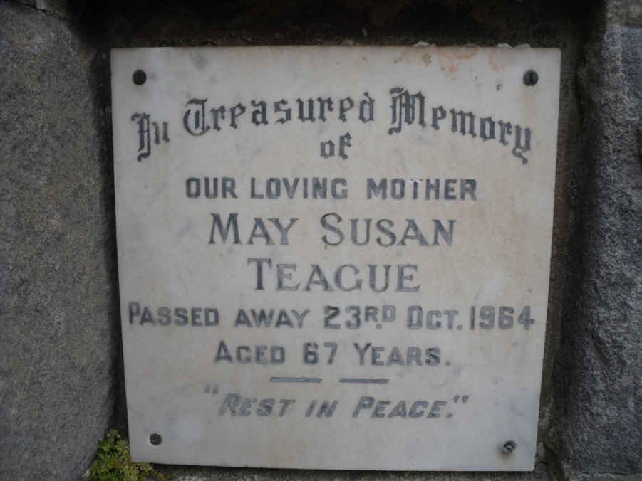 TEAGUE May Susan -1964