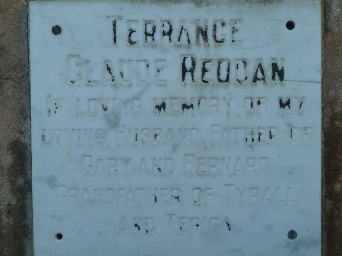TERRANCE Claude Reddan