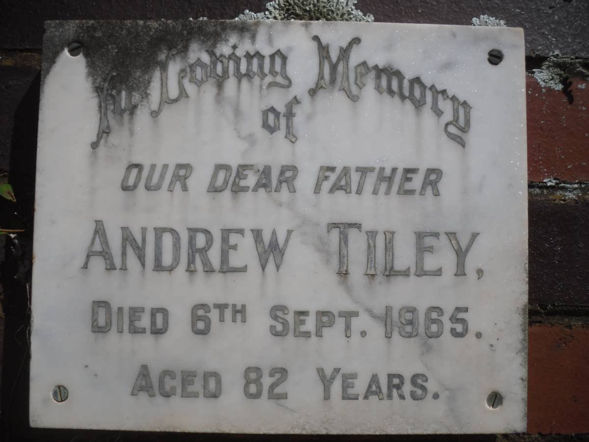 TILEY Andrew -1965