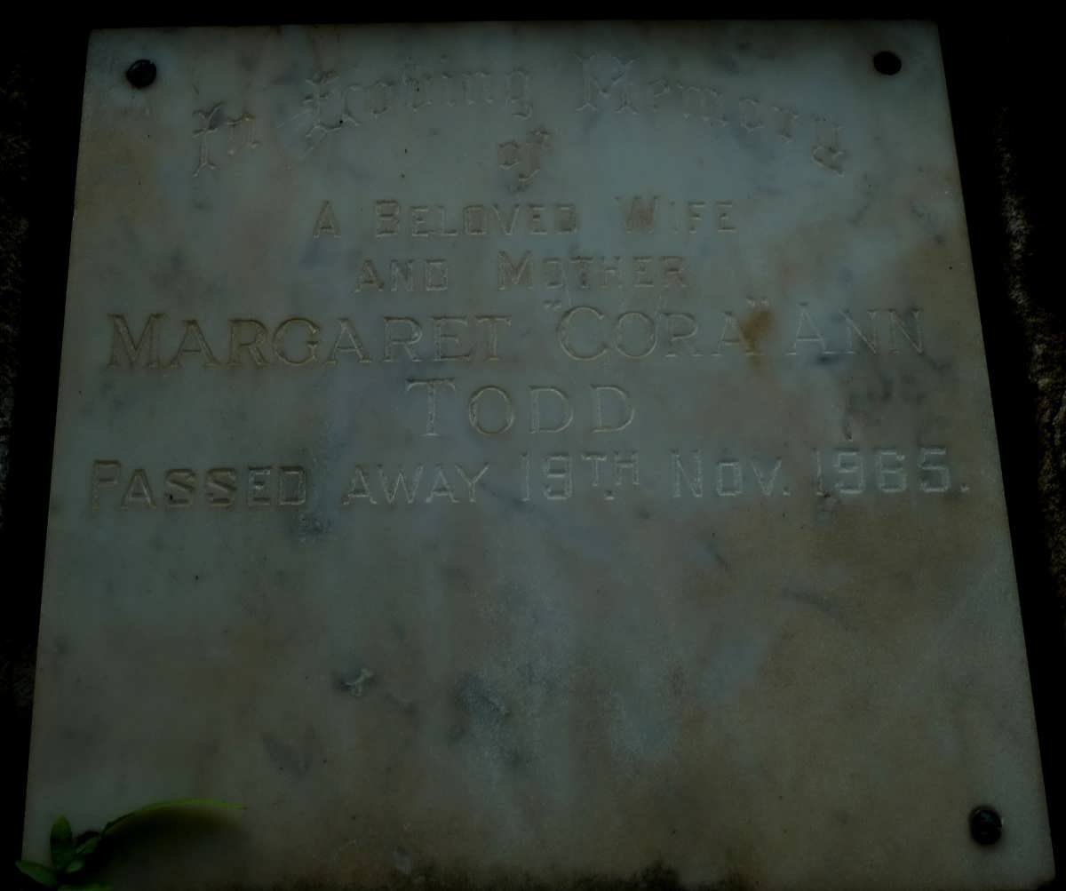 TODD Margaret Ann -1965