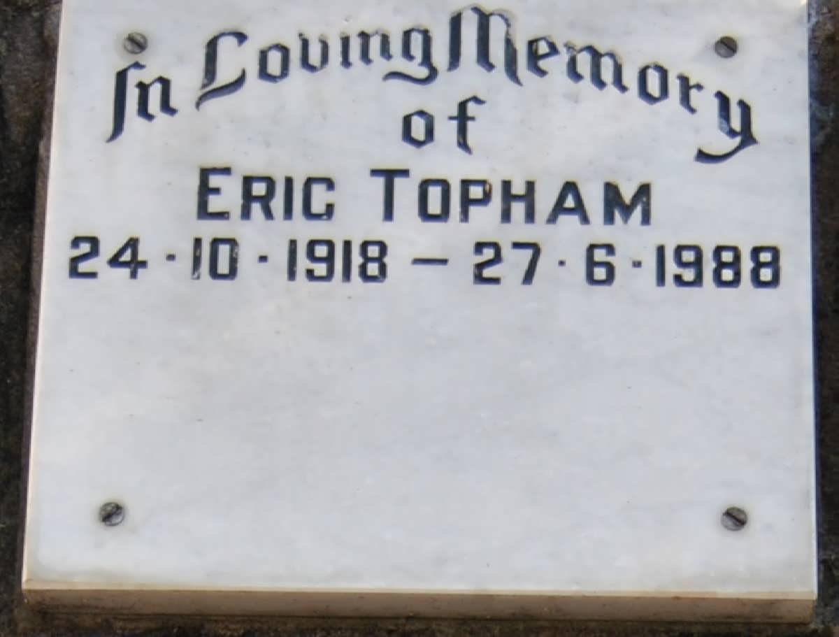 TOPHAM Eric 1918-1988