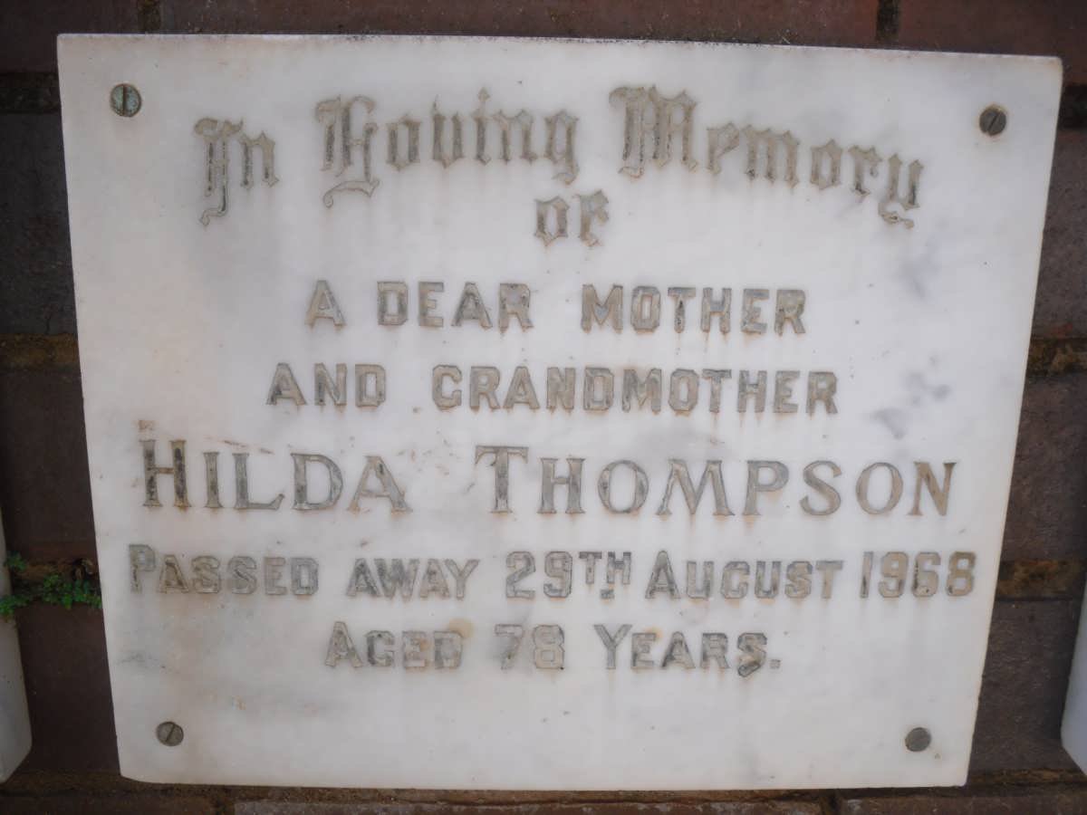 THOMPSON Hilda -1968