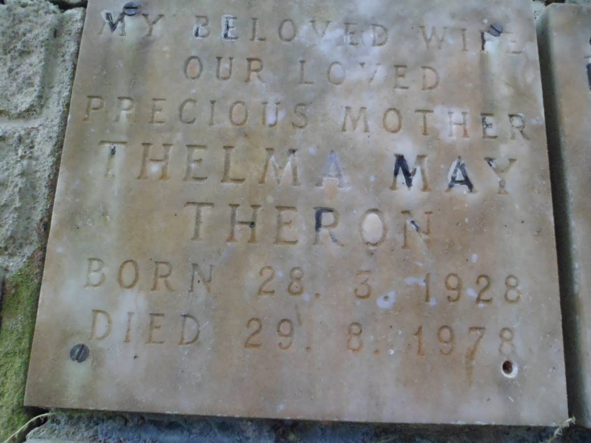 THERON Thelma May 1928-1978