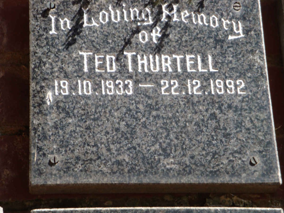 THURTELL Ted 1933-1992