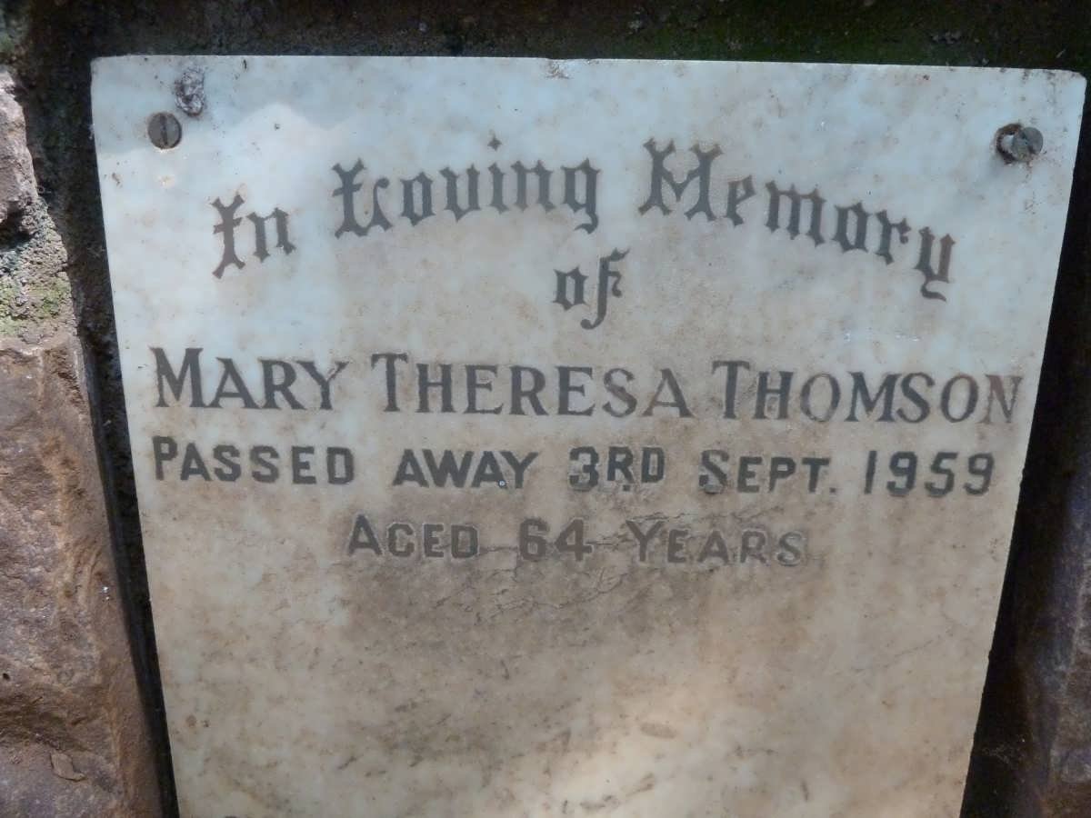 THOMSON Mary Theresa -1959