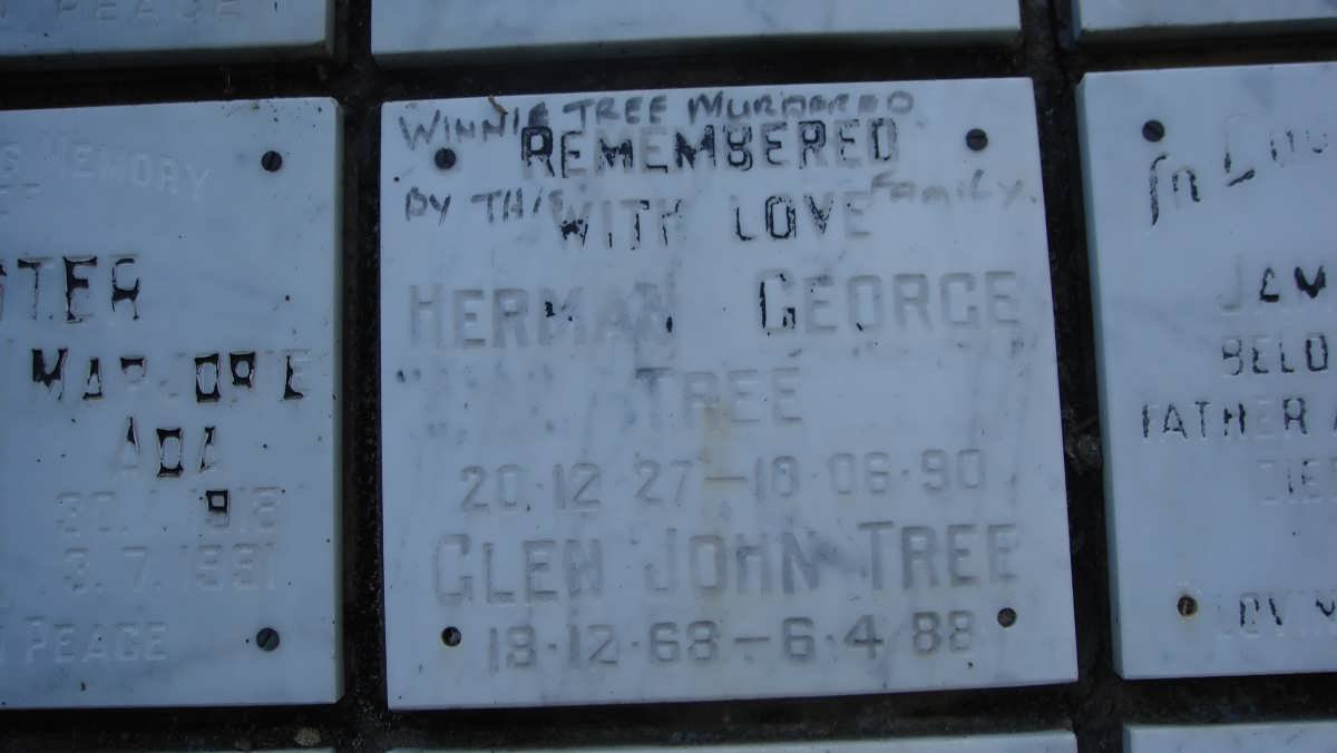TREE Herman George 1927-1990 :: TREE Glen John 1968-1988
