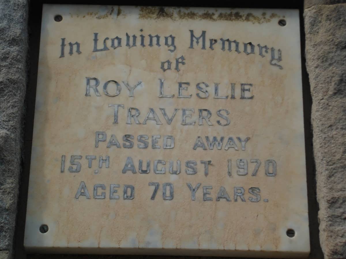 TRAVERS Roy Leslie -1970