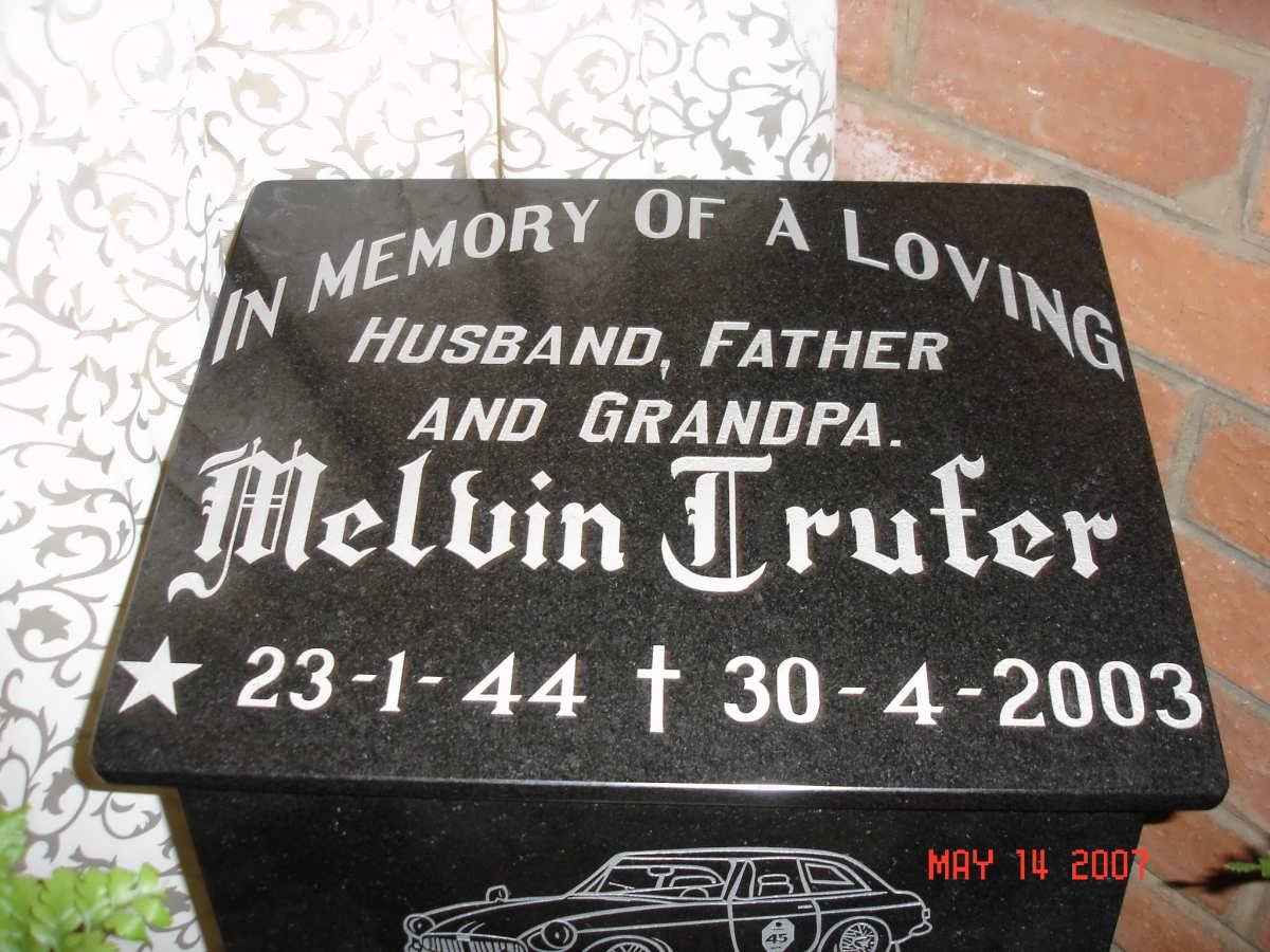 TRUTER Melvin 1944-2003