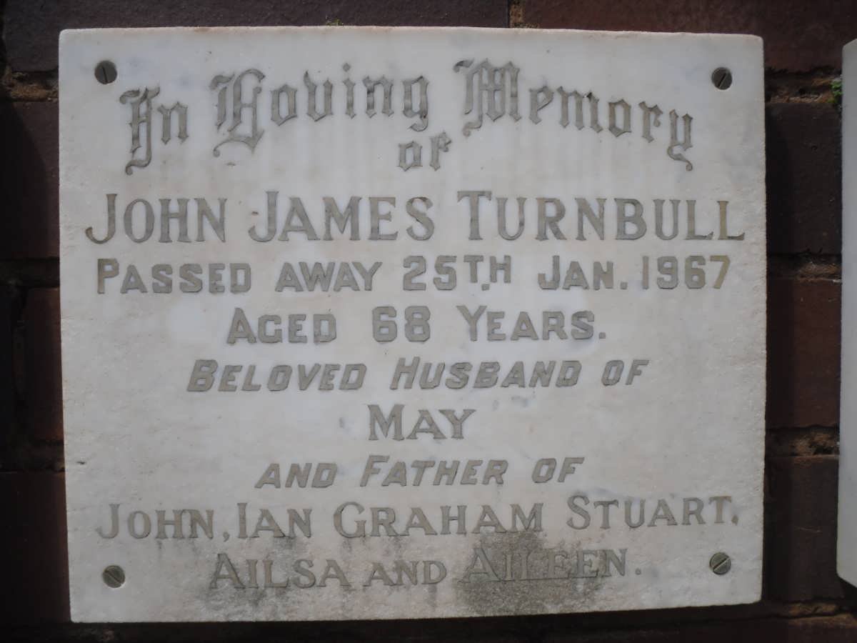 TURNBULL John James -1967