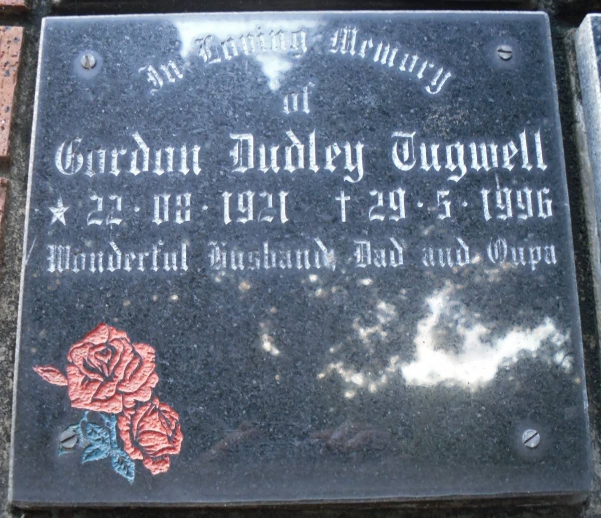 TUGWELL Gordon Dudley 1921-1996