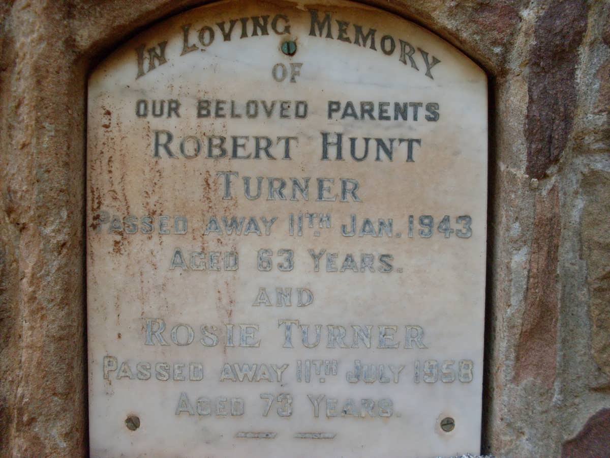 TURNER Robert Hunt -1943 &amp; Rose 1958