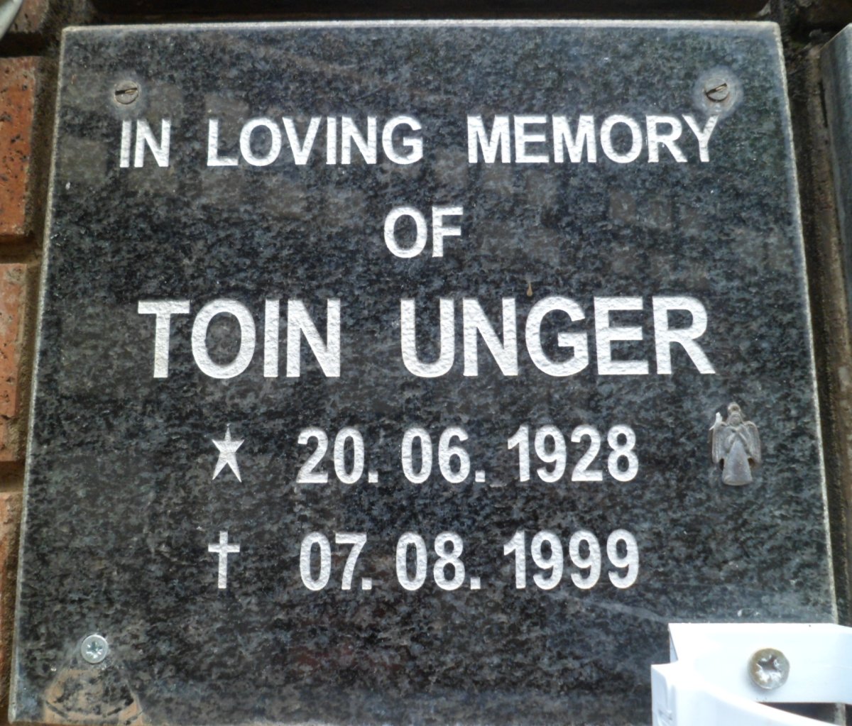 UNGER Toin 1928-1999