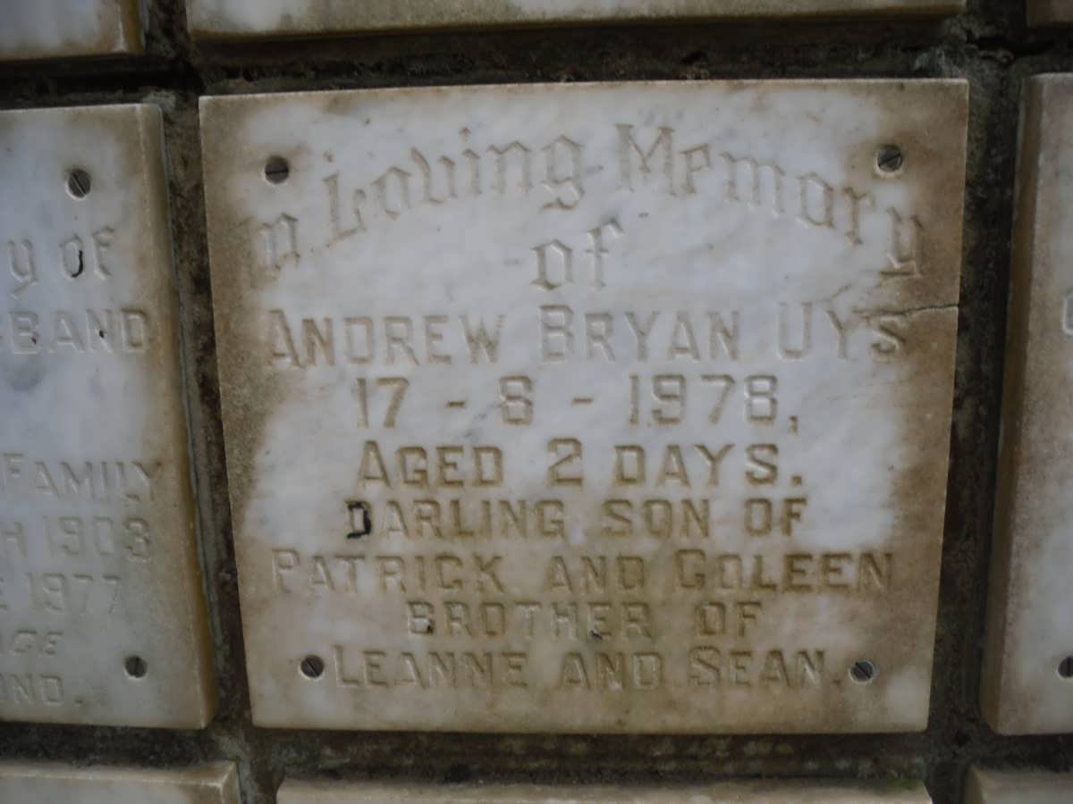 UYS Andrew Bryan -1978