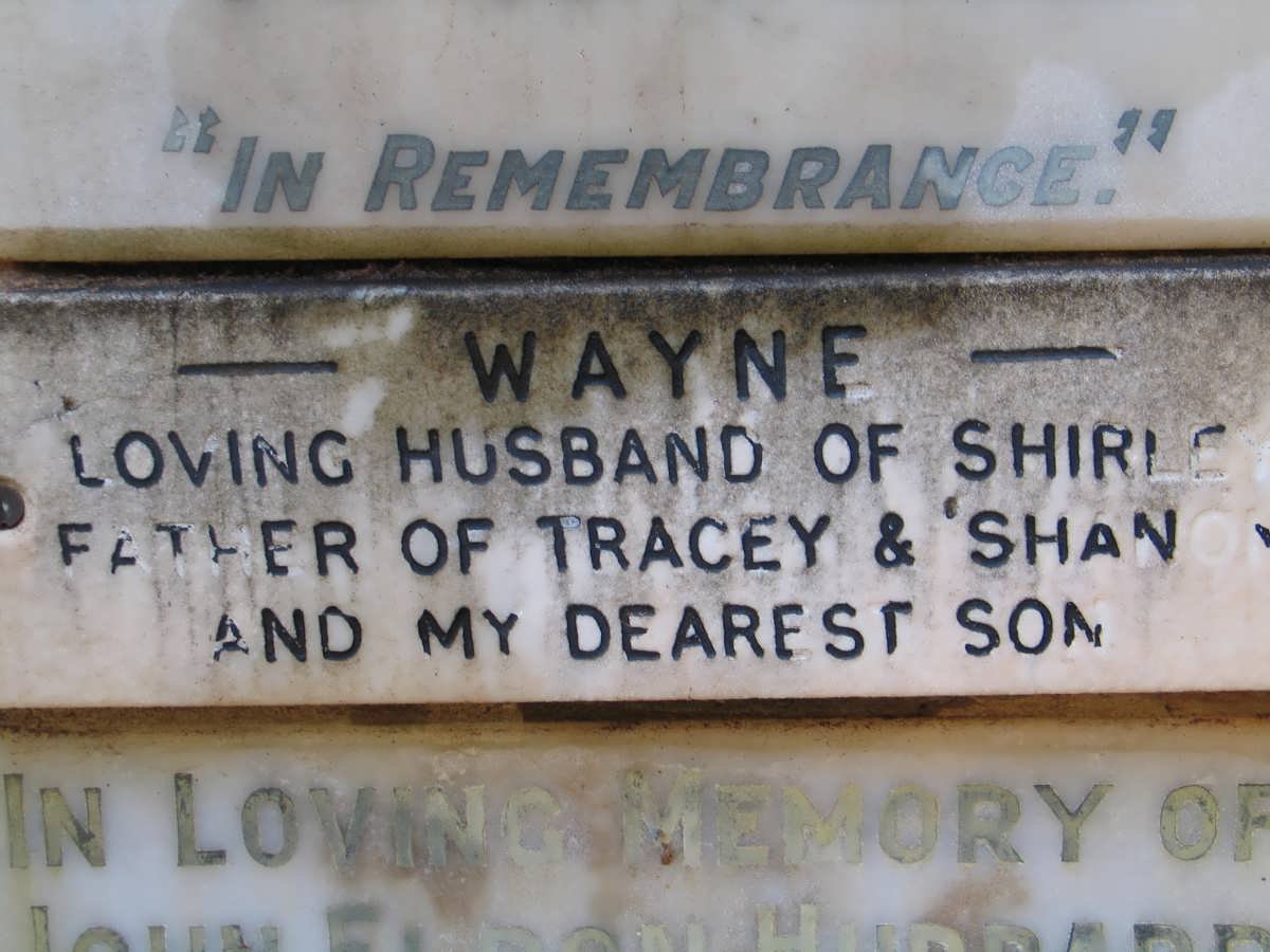 ? Wayne