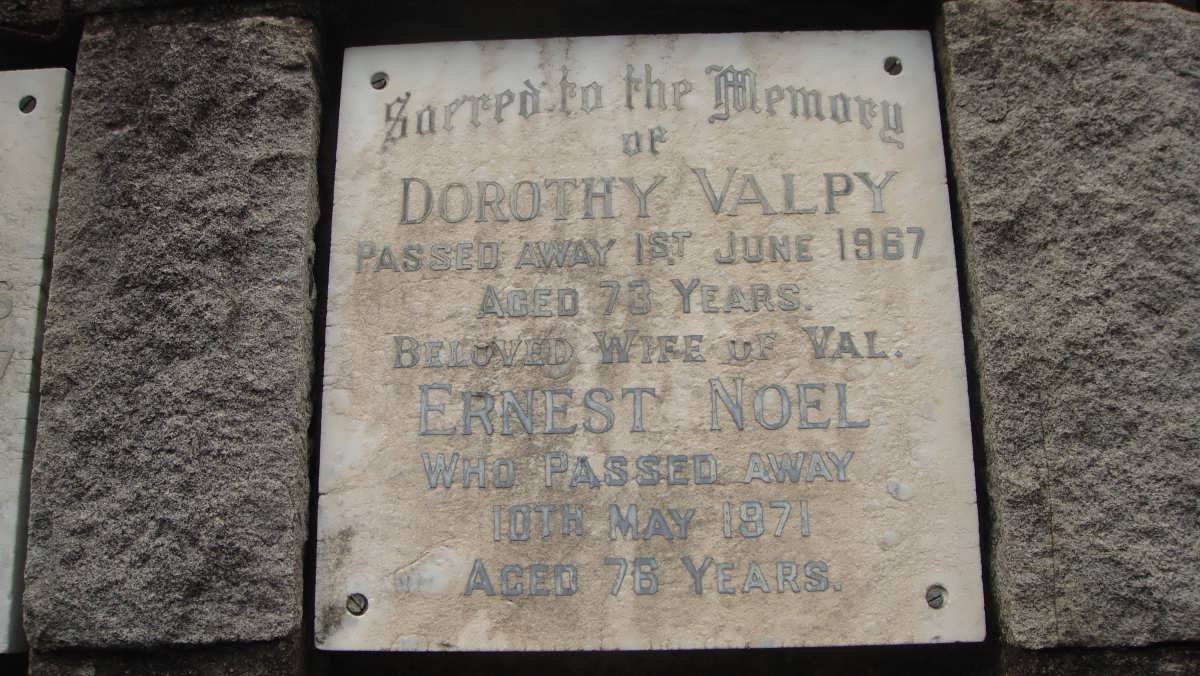 VALPY Ernest Noel -1971 &amp; Dorothy -1967