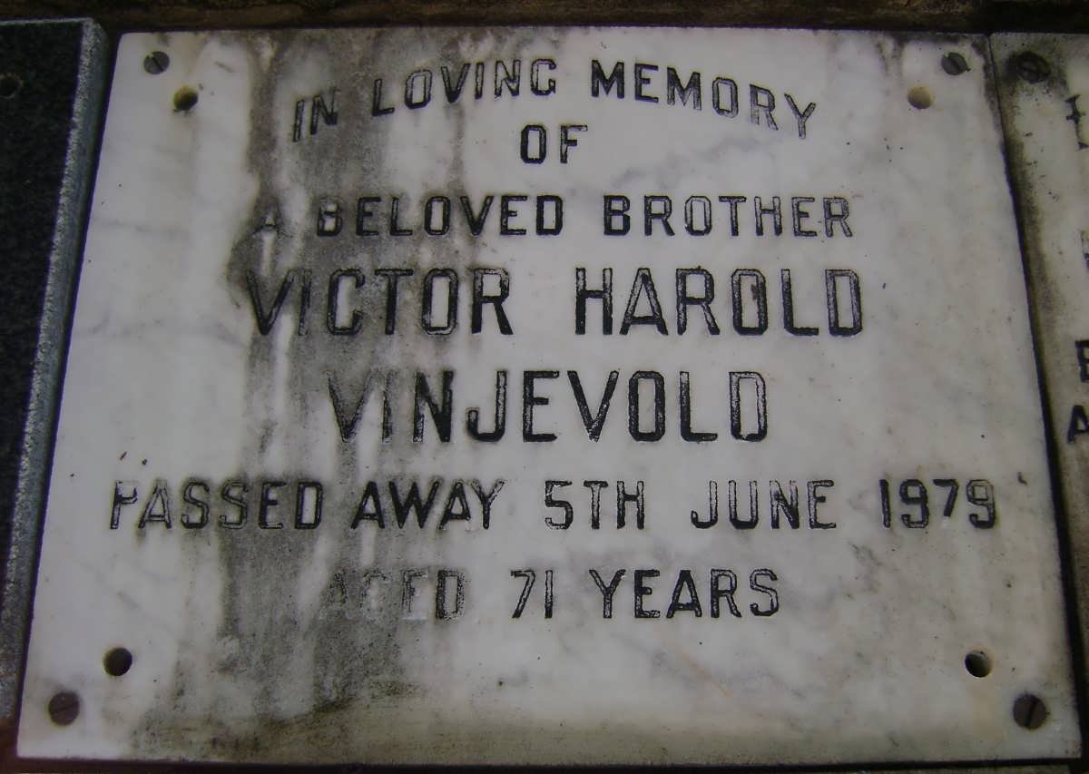 VINJEVOLD Victor Harold -1979