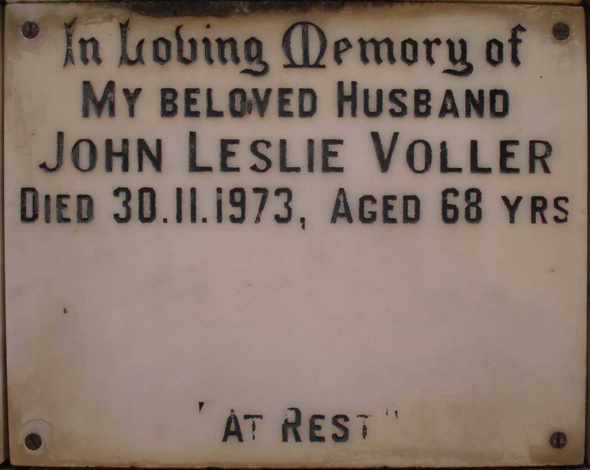 VOLLER John Leslie -1973