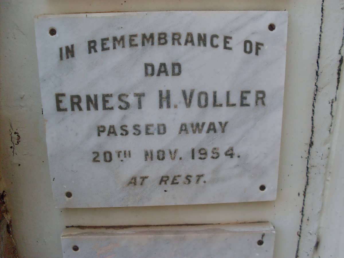 VOLLER Ernest H. -1954