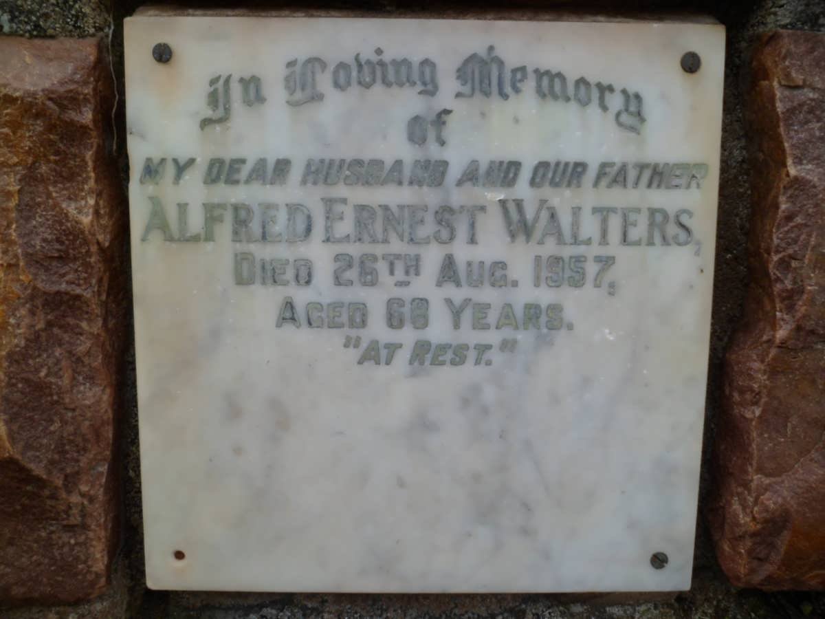 WALTERS Alfred Ernest -1957
