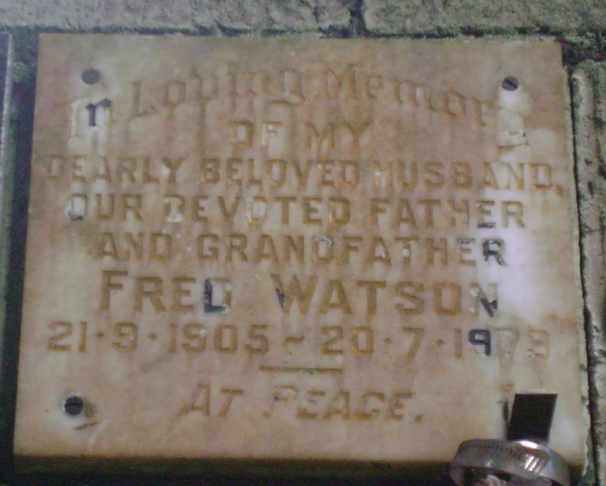 WATSON Fred 1905-1979