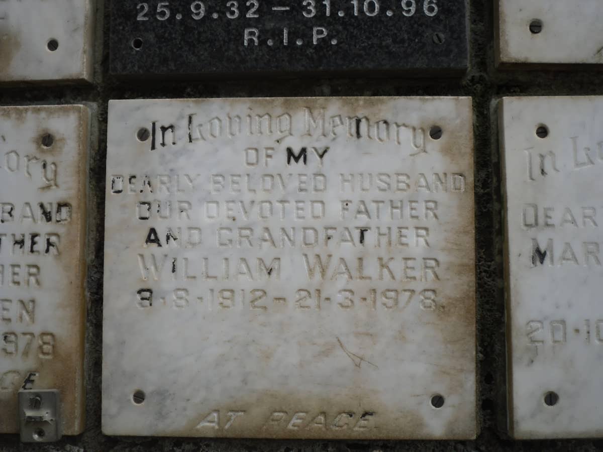 WALKER William 1912-1978
