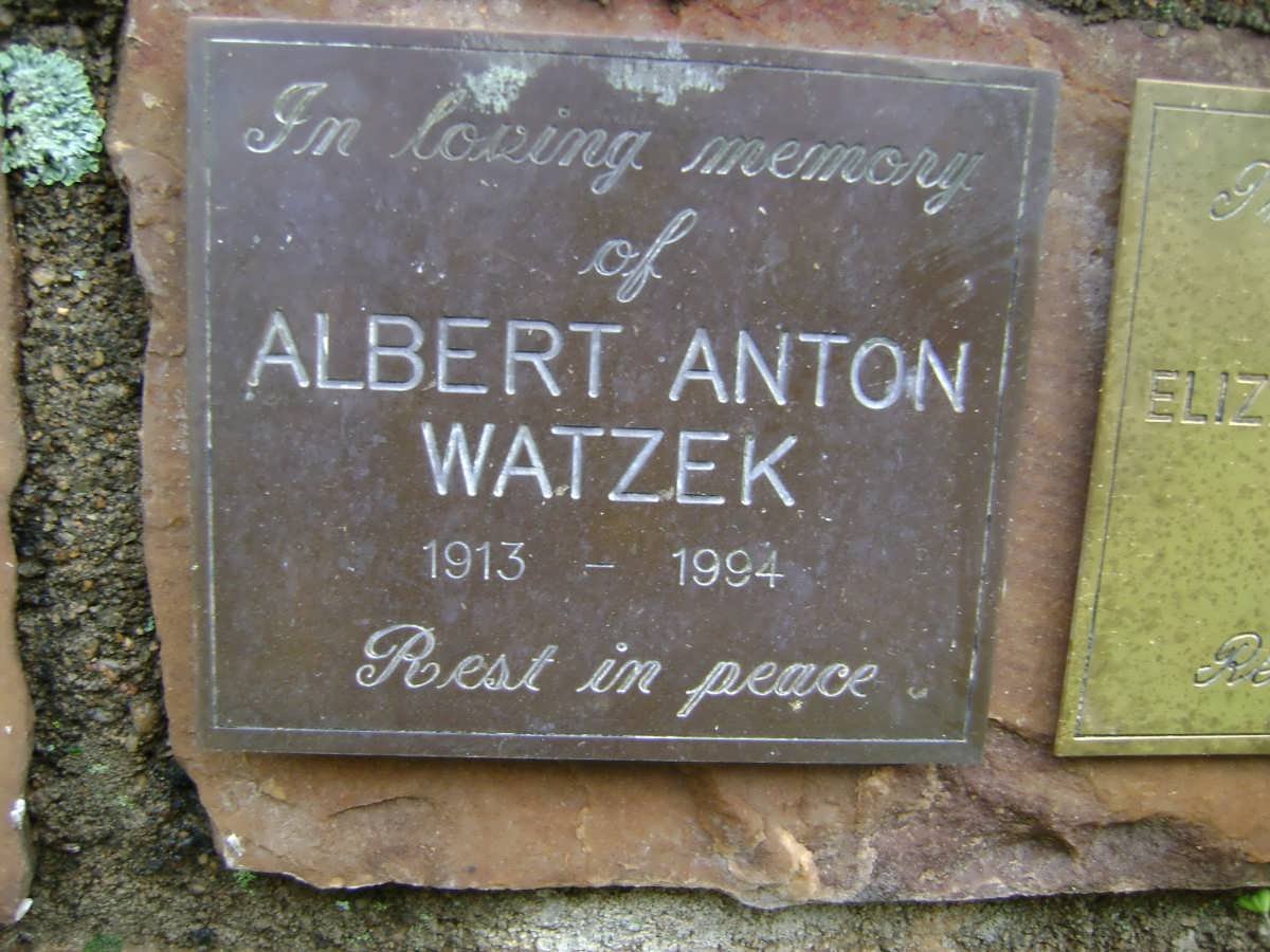 WATZEK Albert Anton 1913-1994