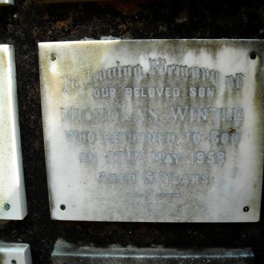 WINTLE Nicholas -1958