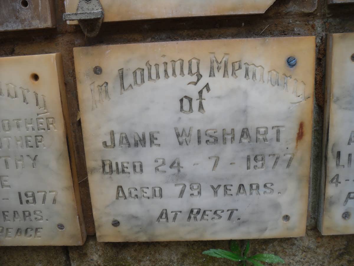 WISHART Jane -1977