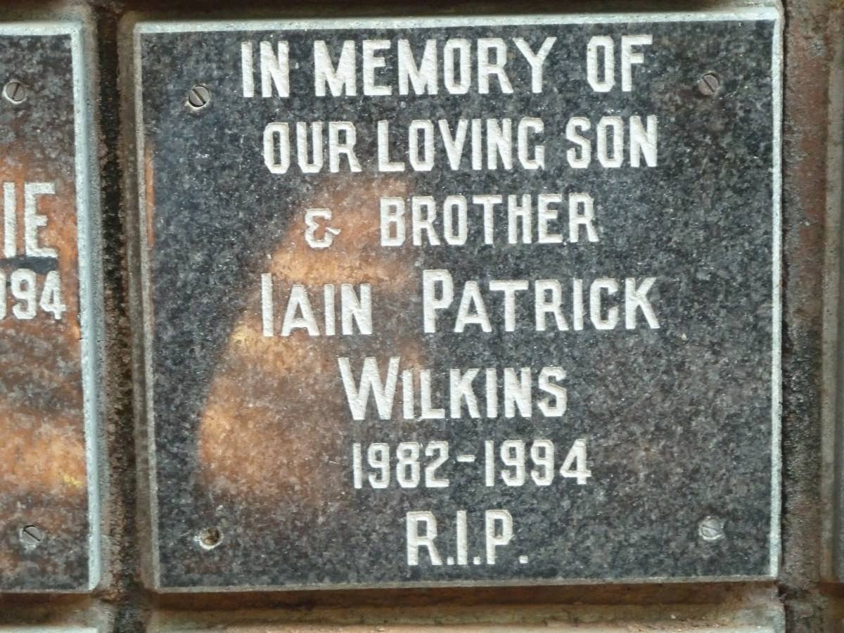 WILKENS Iain Patrick 1982-1994