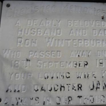 WINTERBURN Ron -1974