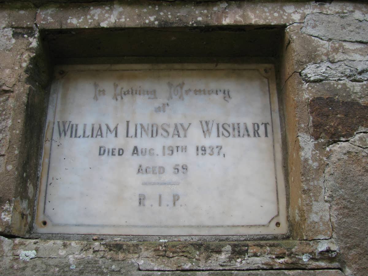WISHART William Lindsay -1937