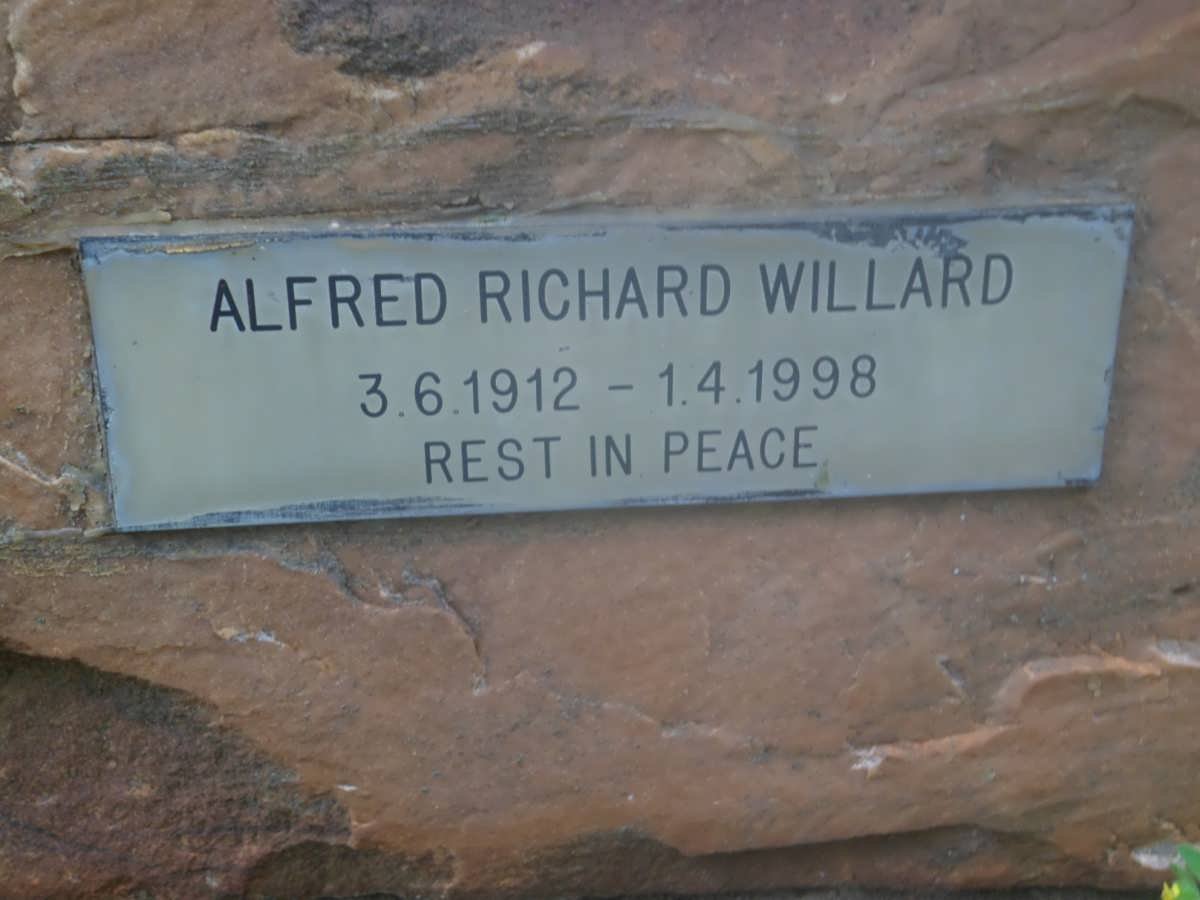 WILLARD Alfred Richard 1912-1998