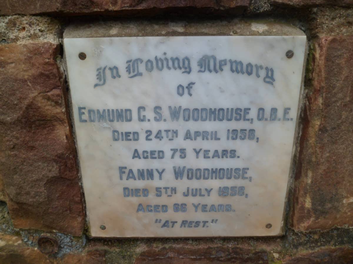 WOODHOUSE Edmund G.S. -1958 &amp; Fanny -1958