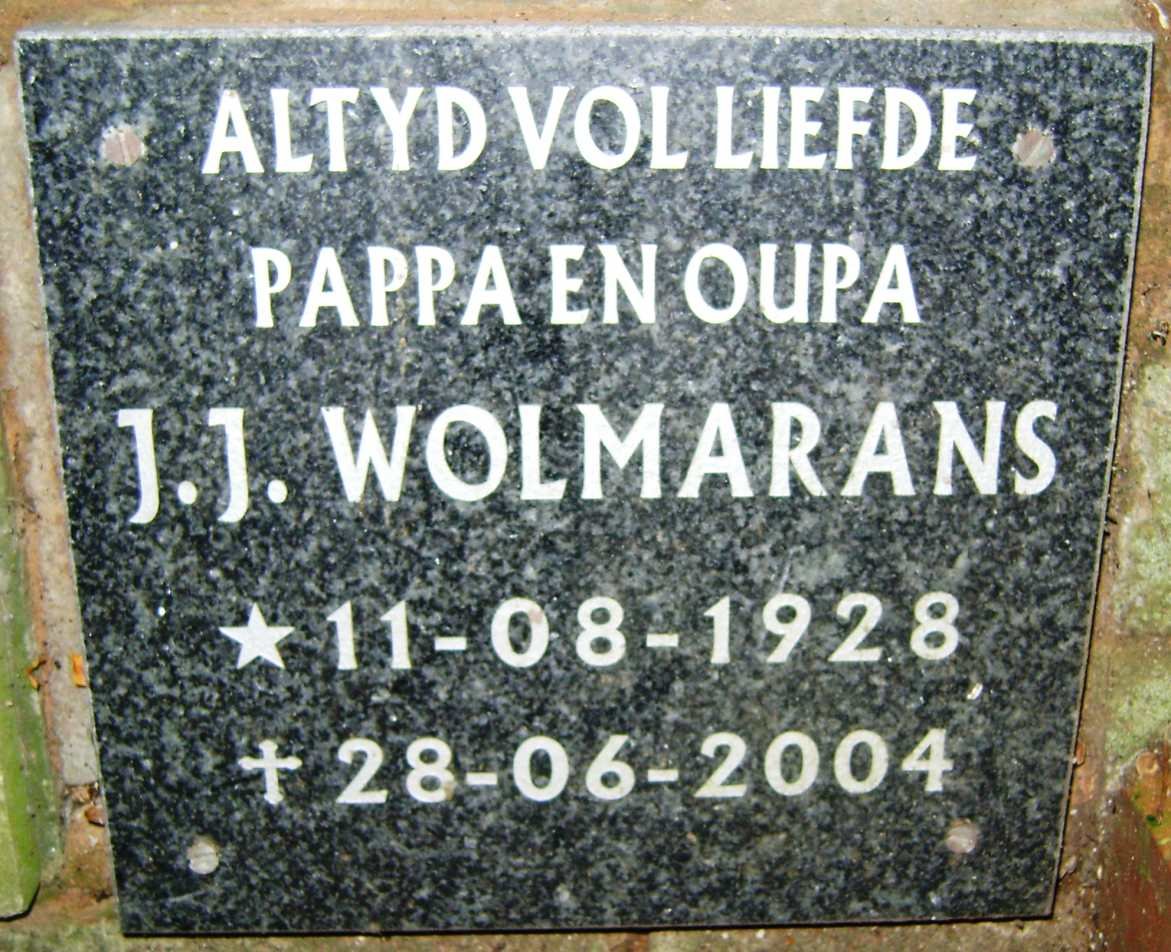 WOLMARANS J.J. 1928-2004