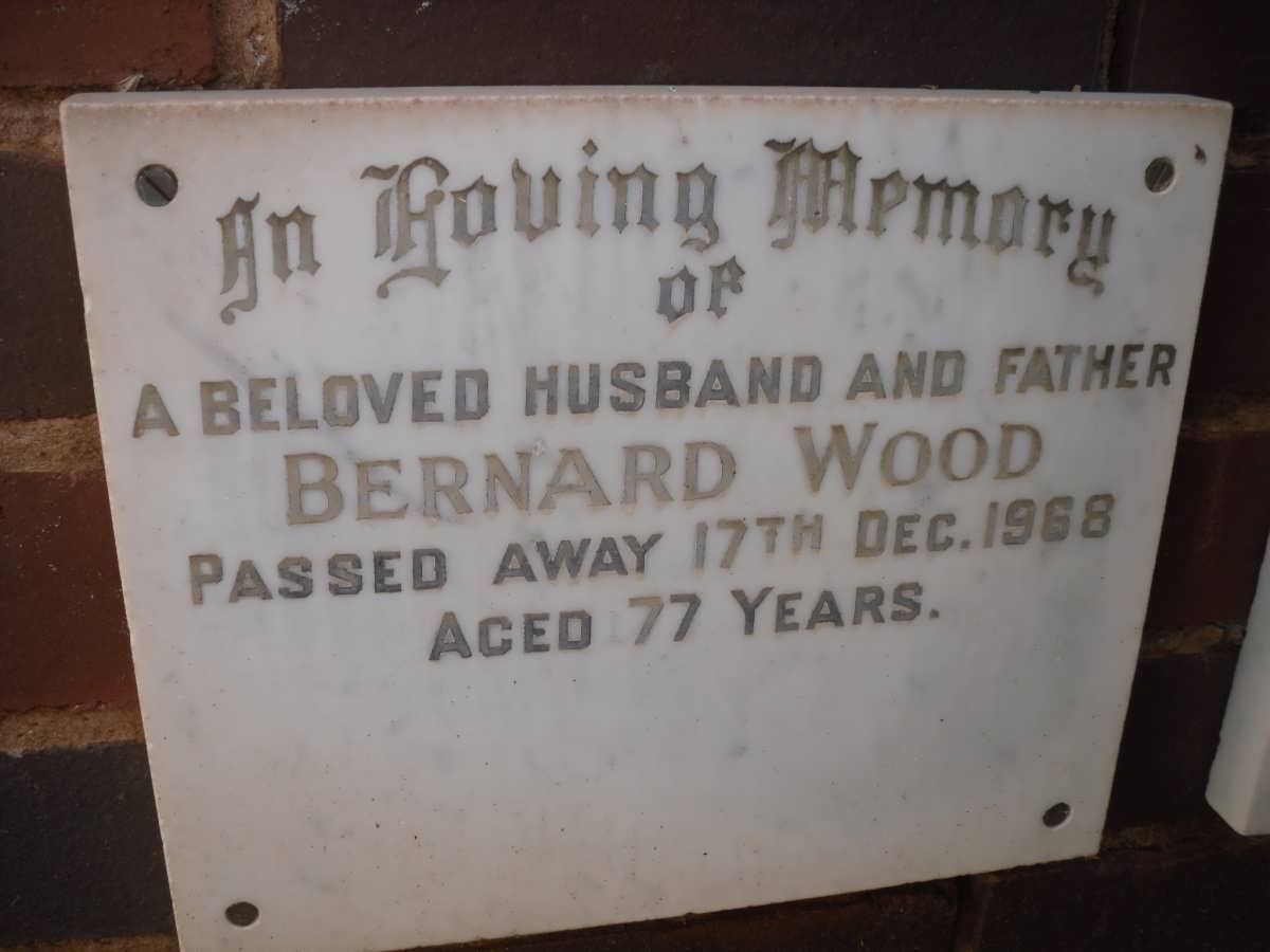 WOOD Bernard -1968