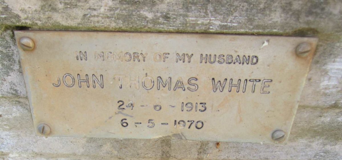 WHITE John Thomas 1913-1970