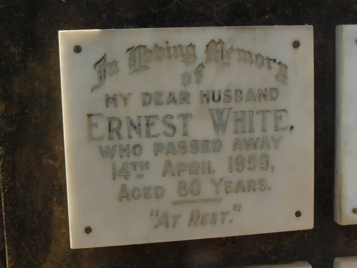 WHITE Ernest -1959