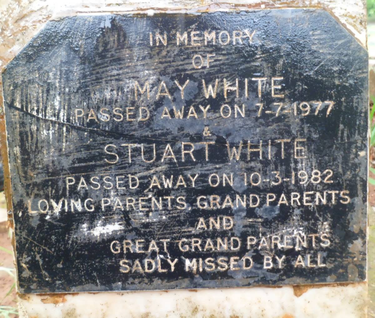 WHITE Stuart -1982 &amp; May -1977