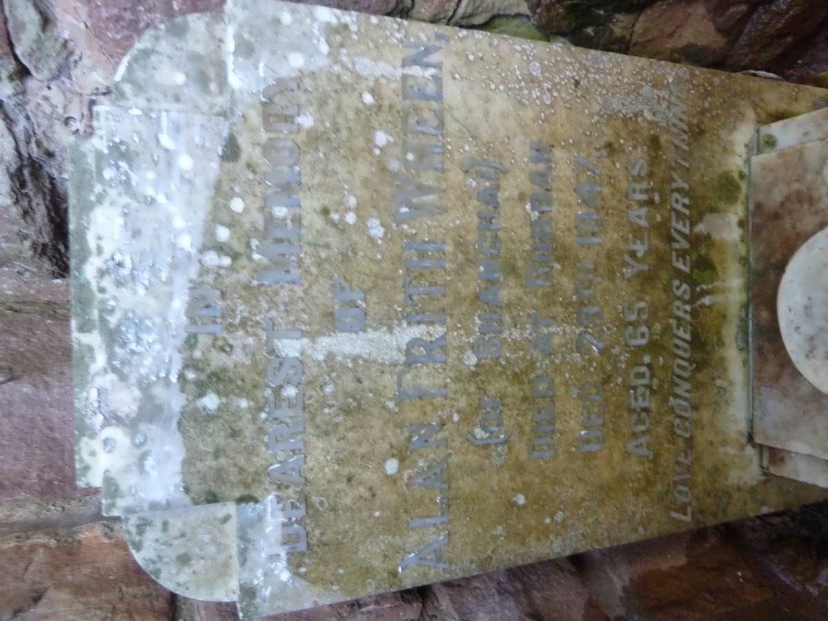 WHEEN Alan Frith -1947