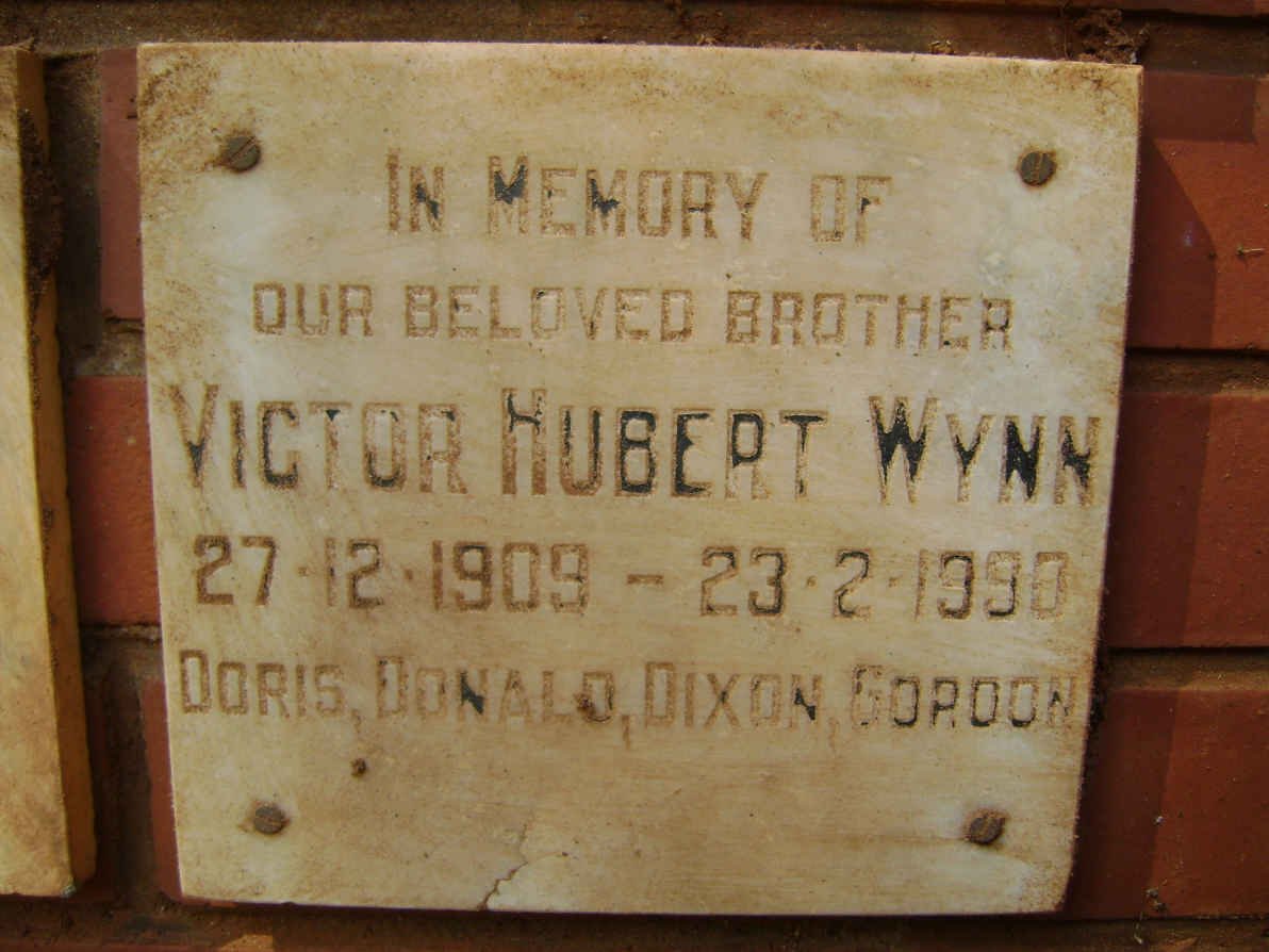 WYNN Victor Hubert 1909-1990