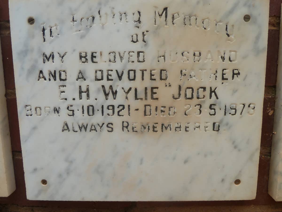 WYLIE E.H. 1921-1973