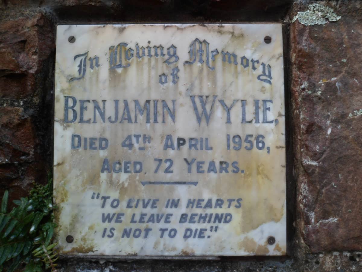 WYLIE Benjamin -1956