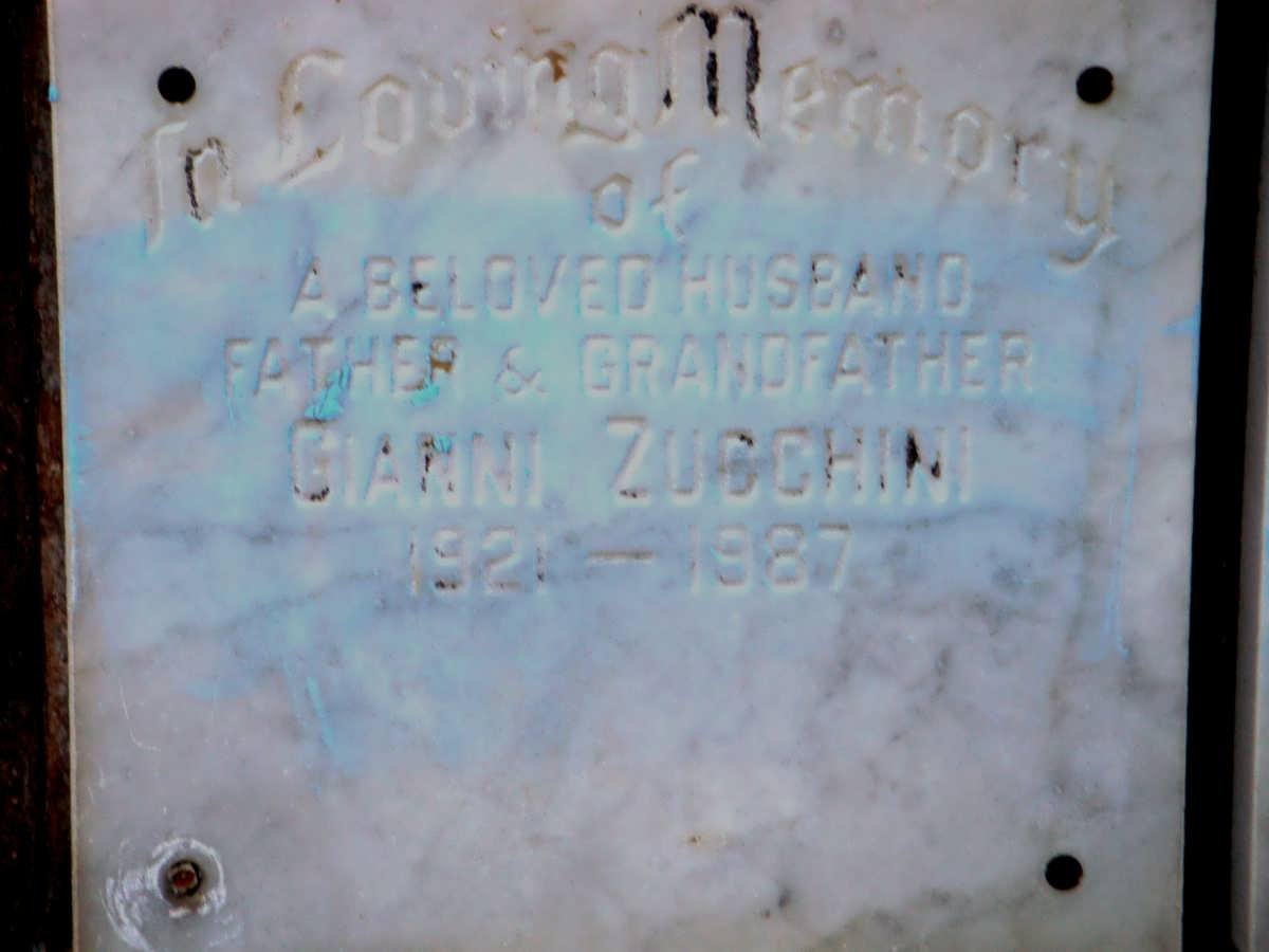 ZUCCHINI Gianni 1921-1987