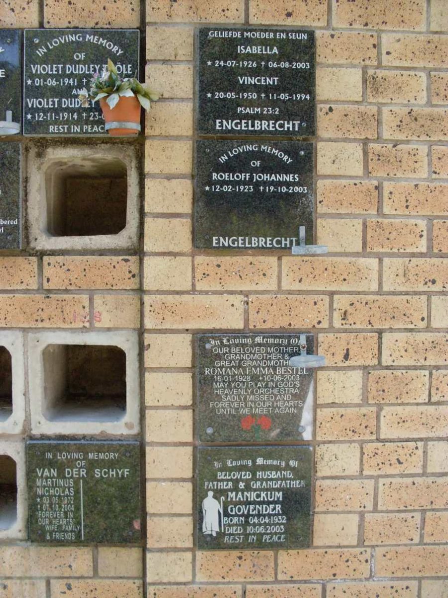 BESTEL :: ENGELBRECHT :: GOVENDER