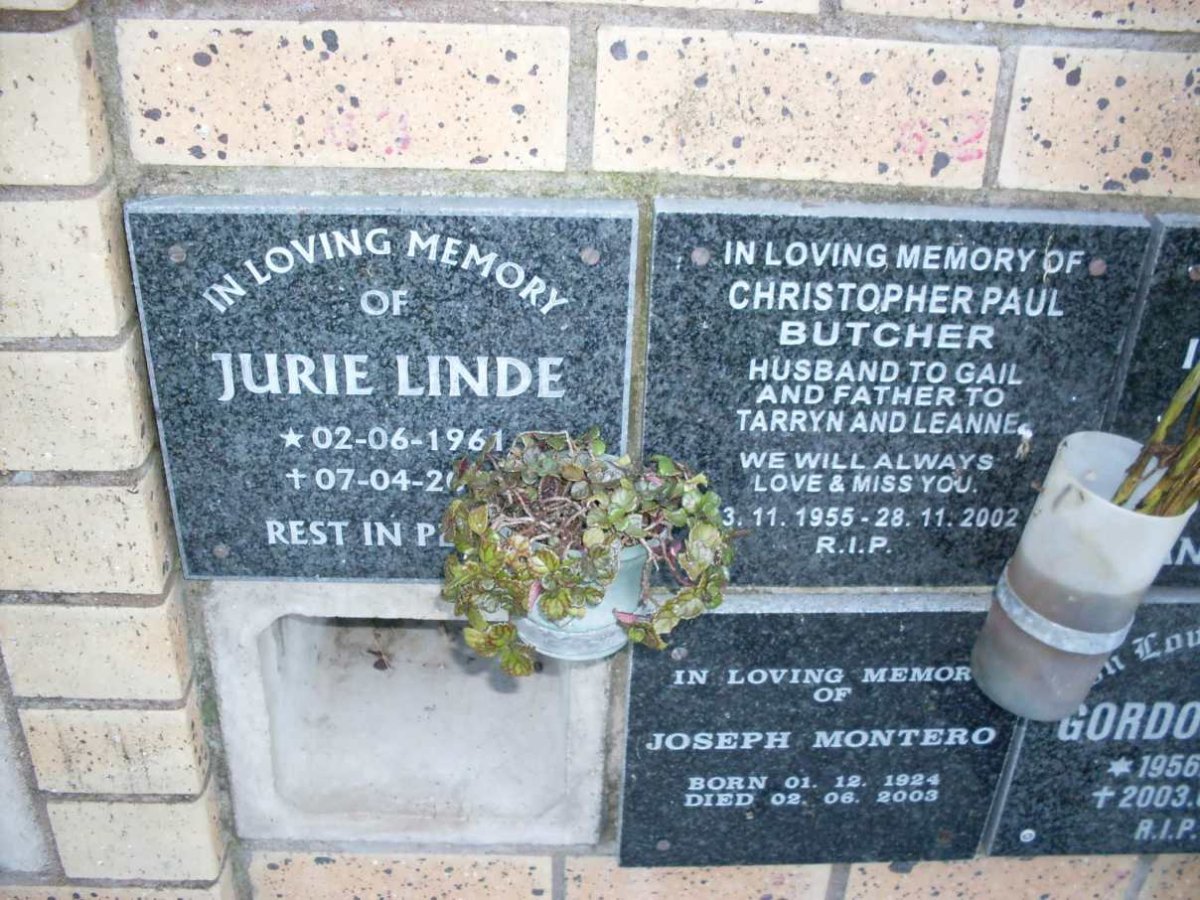 LINDE :: BUTCHER :: MONTERO